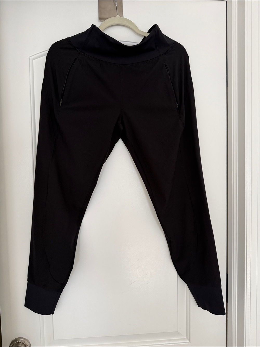 Athleta Black Track Joggers xs